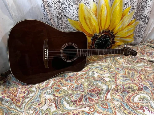 Fender Newporter Vintage Acoustic Guitar Circa 1988