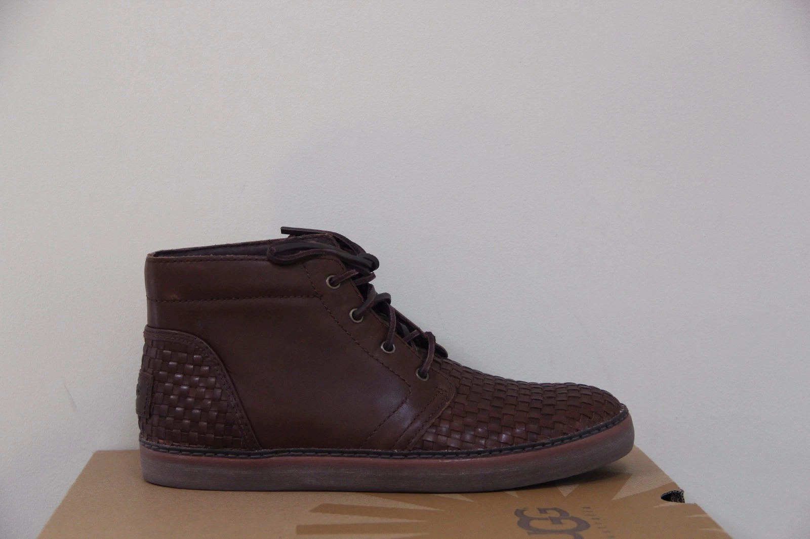 Ugg Australia Men`s Alin Woven boots Size 11.5 NIB