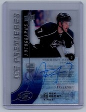 2015-16 Upper Deck Ice #IPA-DF Derek Forbort Los Angeles Kings Auto RC Rookie
