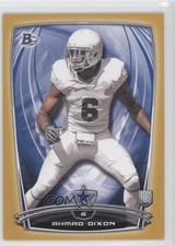 2014 Bowman Rookies Gold 44/399 Ahmad Dixon #32 0l2