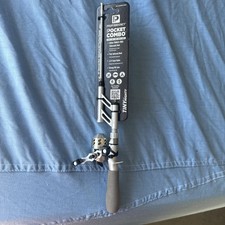 New Profishiency Micro Telescopic Spincast Pocket Combo Fishing Reel Set