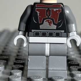 LEGO Star Wars Mandalorian Super Commando Minifigure sw0495 75022 High Brow 3B1