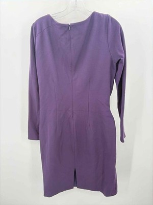 Pre-Owned Worth Purple Size 12 Knee Length Long Sleeve Dress | eBay Pre-Owned Worth Purple Size 12 Knee Length Long Sleeve Dress | eBay