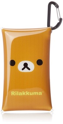 Rilakkuma Pass Case Pass Case 2 Pieces Accessory Case Clear Multi Case SSize