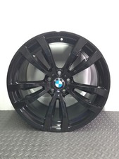 GENUINE BMW X5 X6 469M FRONT 20 ALLOY WHEEL 7846790 BLACK UNDAMAGED