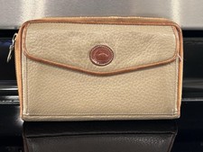 Vintage Dooney  Bourke Zip-Along Organizer Wallet Crossbody