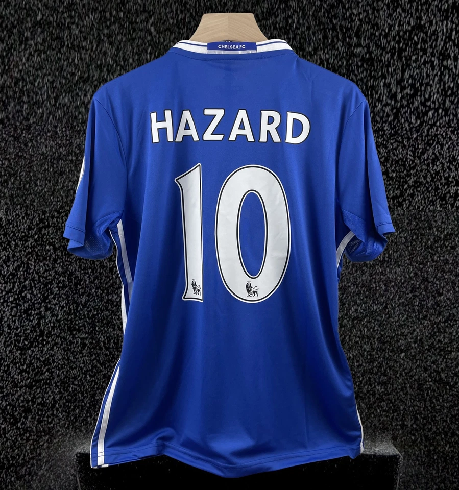 Camiseta Chelsea 16-17 local - Temporada de campeones de la Premier League - Eden Hazard #10 Foto 2 de 4