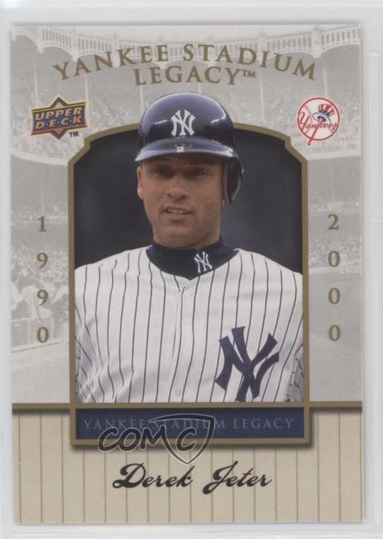 2008 Upper Deck Yankee Stadium Legacy Final Season Box Set Derek Jeter HOF 9b3