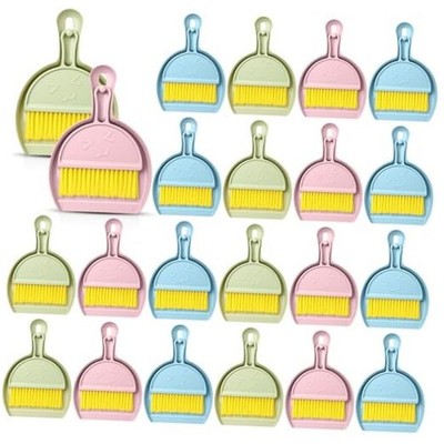 LemonRoad Pcs Mini Broom and Dustpan Set with Handle, Nesting Tiny Cleaning 24