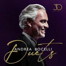 ANDREA BOCELLI DUETS: 30TH ANNIVERSARY NEW LP