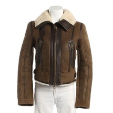 Burberry Brit Lederjacke 34 UK 8 Braun Sehr g...