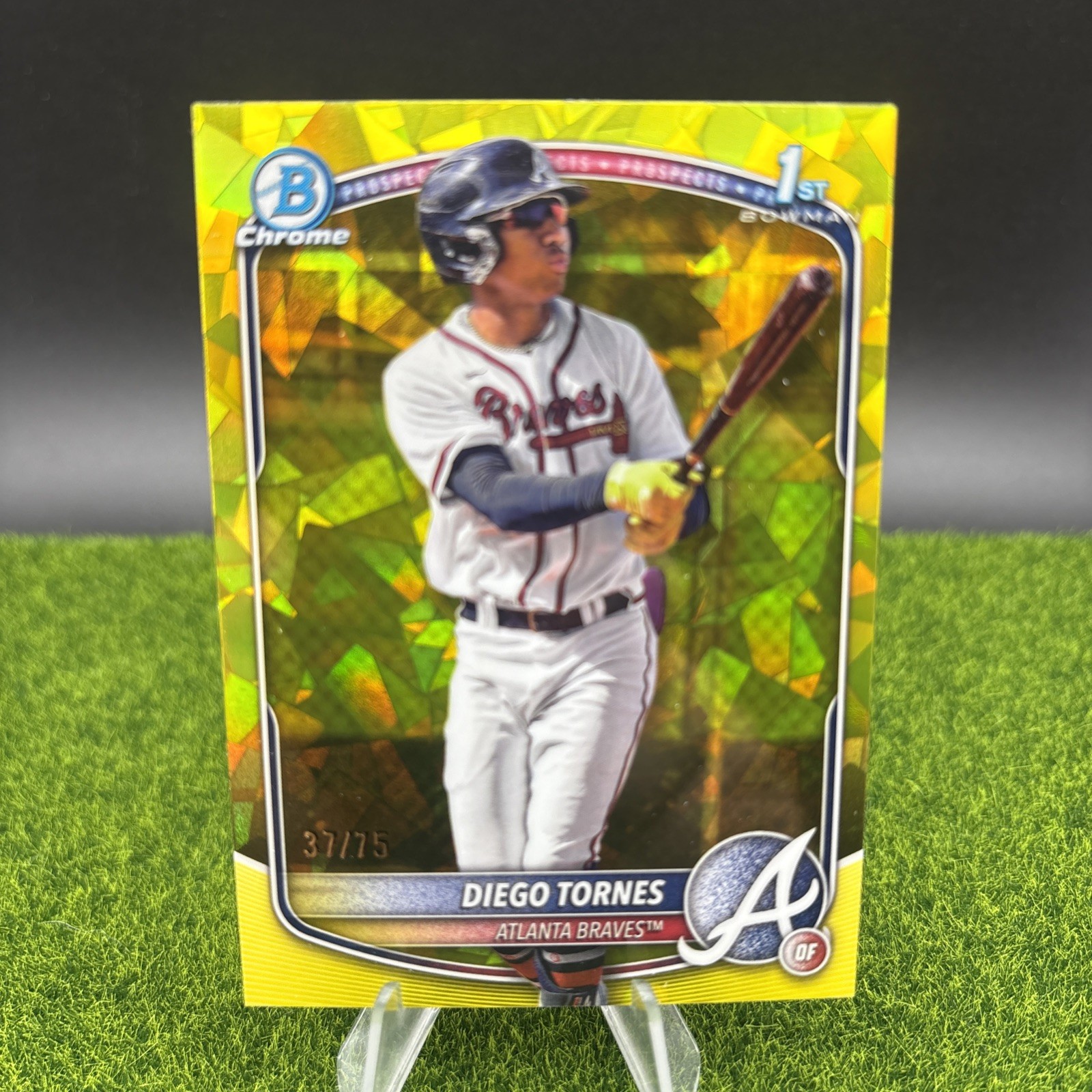 2025 Bowman Chrome Sapphire Edition - Diego Tornes #BCP-214 Yellow /75