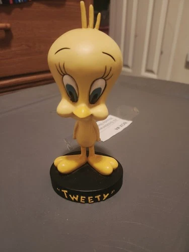 Tweety Bird Looney Tunes Bobblehead Figure Warner Bros. Animation Yellow Resin
