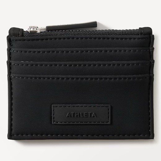 NEW! Athleta DIEM CARDHOLDER in Black — Card Slots Zip Pocket