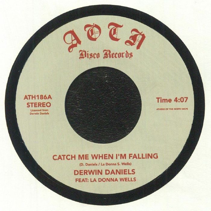 DANIELS, Derwin - Catch Me When I'm Falling - Vinyl (7"")