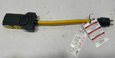 Firman Genset Cord P/N LA052N 5-20R 125V 2500 Watt 4 Outlet  19''