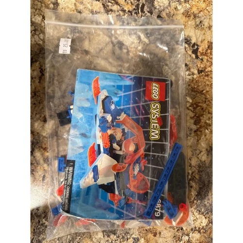 LEGO System Ice Planet 2002 Ice-Sat V Set 6879 Vintage 1993 Space Complete