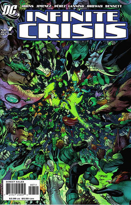 Infinite Crisis #7A VF/NM; DC | Geoff Johns Jim Lee Variant - we combine shippin