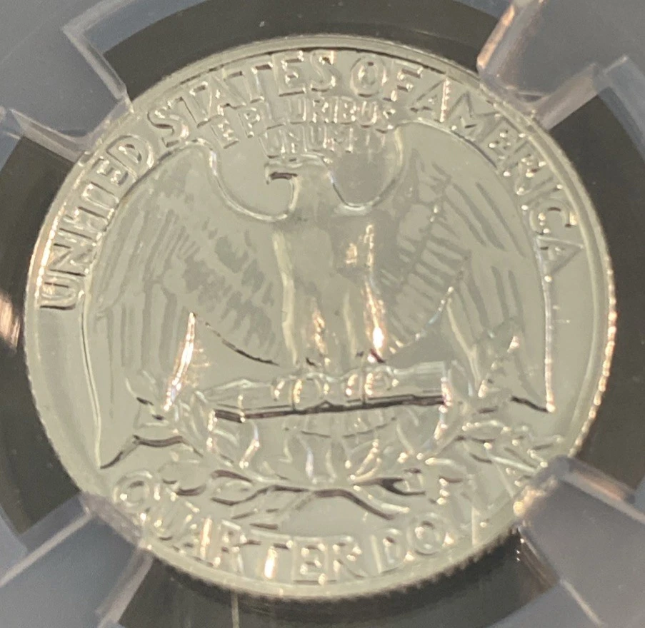 1959 25c Proof Silver Washington Quarter NCG PF67 in Purple Core Holder - Image 4 of 4