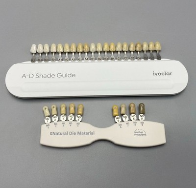 Ivoclar Vivadent Dental Teeth Bleaching Shade Guide ND 9 A-D 20 IPS Natural Die