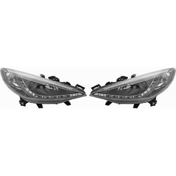 Diederichs 4226486 Hauptscheinwerfersatz FüR Peugeot 207 (Wa_, Wc_) 2006-2012-image