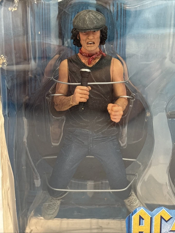 Paquete de figuras AC/DC Brian Johnson & Angus Young (NECA, 2007) ¡NUEVO Y SELLADO *¡LEER*!! Foto 2 de 4