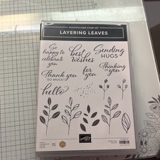 Stampin' Up! Layering Leaves Stamp Set