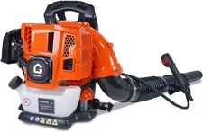 Commercial Backpack Leaf Blower 2 Stroke 52CC Gas-powered Backpack Snow Blower