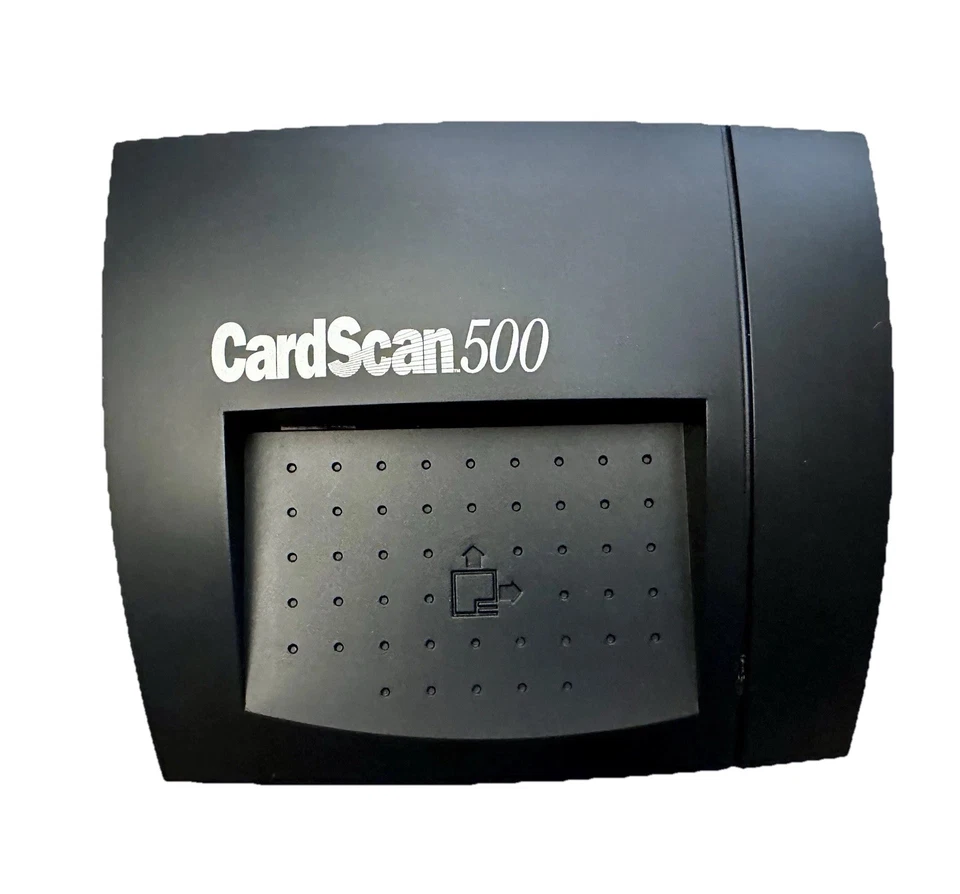 Vintage 1999 CardScan 500 Executive Business Card Scanner and V6 Software - Image 2 of 4