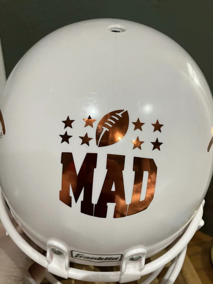 Fantasy Football Commish Texas Longhorns Helmet Collectible - Image 4 of 4