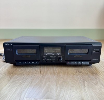 SONY TC-WE471 Dual Cassette Deck Powers On But Playback Needs To Be Refurbished