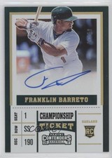 2017 Chronicles Contenders Rookie Championship Ticket 43/49 Franklin Barreto fm0