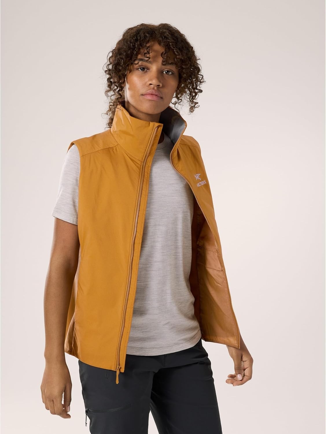 Arc'teryx Atom Gilet Donna XL Marrone Isolato Escursionismo Performance GBO11