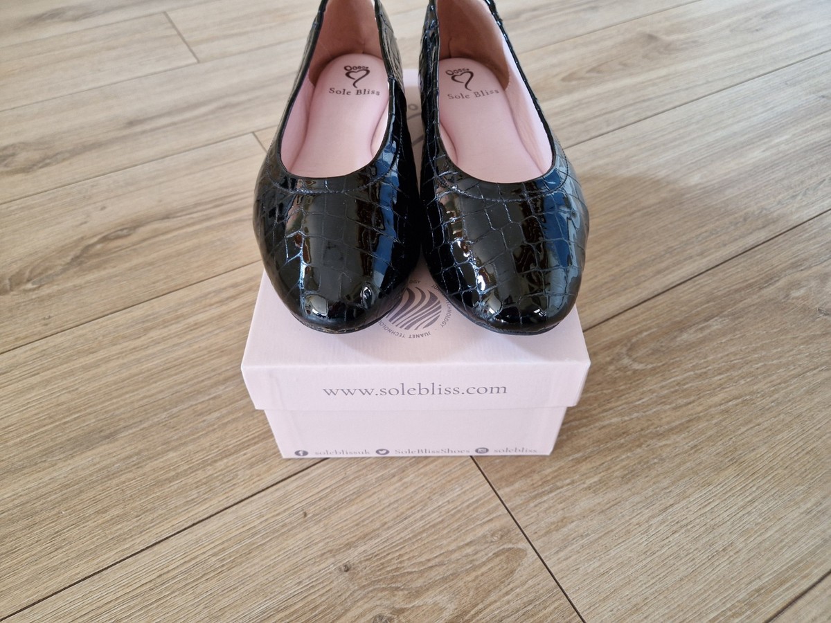 Sole Bliss Silver Leather Trainers Sole Bliss Black Luna Croc