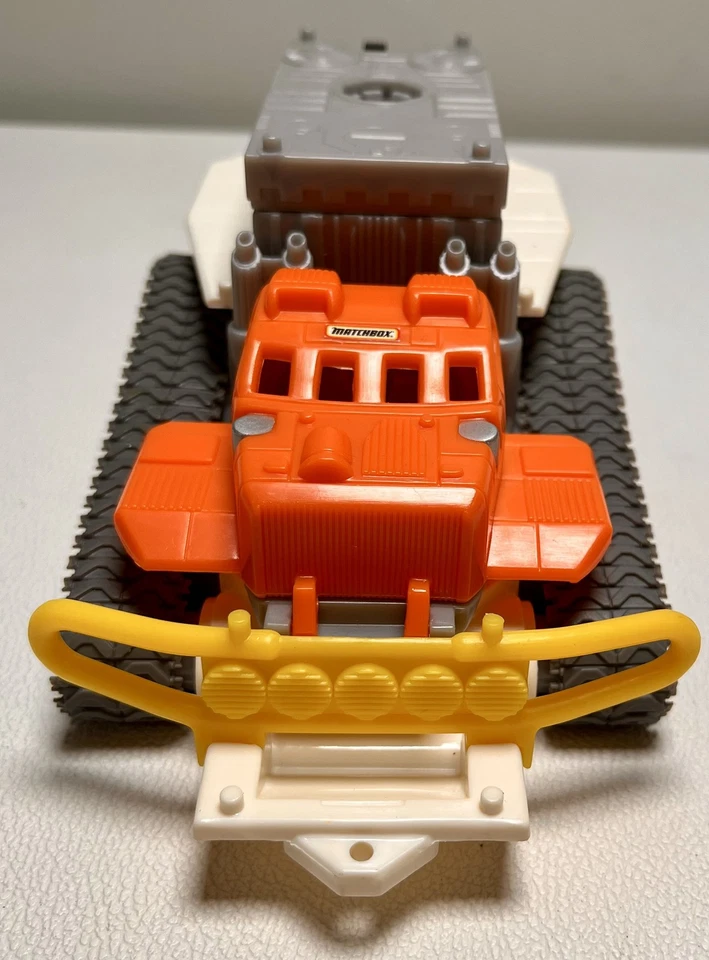 Camión cisterna Mattel Matchbox 1999 vintage vehículo de juguete orugas cabrestante piezas Foto 2 de 4