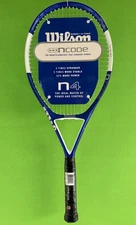 WILSON NCODE OVERSIZE TENNIS RACQUET  4 1/2