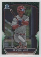 2023 Bowman Draft Chrome Green Grass Refractor /99 Jonathan Mejia #BDC-115 00ht