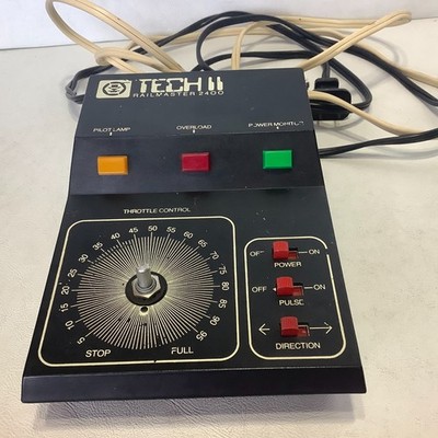 Tech II 2 Railmaster 2400 Railroad Model Control Please Read