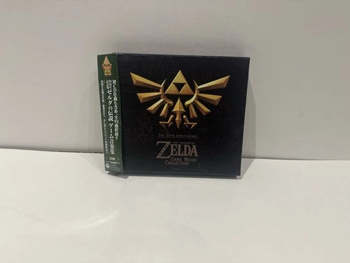 30th Anniversary Edition The Legend of Zelda: Game Music Collection CD w/ Cards