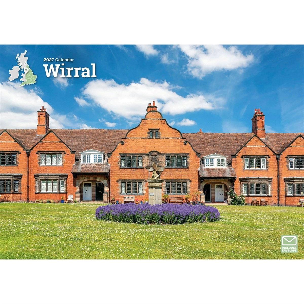 Wirral A4 Calendar 2027 - Regional - Month To View