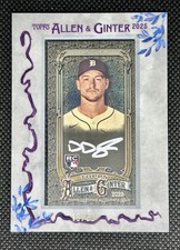 2025 Topps Allen & Ginter - Framed Mini Autographs Dillon Dingler #MA-DD /50