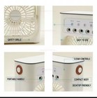 Mini Aire Acondicionado Portátil Grande USB con Humidificador y Luz LED — photo 3