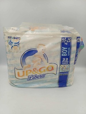 Vintage Libero Panty Slip Up & Go Boys 22 Diaper Pants 15-25kg / 33-55lbs