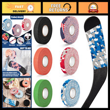 6 Rolls Waterproof Hockey Tape USA Flag Camo - Non-Slip Lacrosse  Baseball Stic