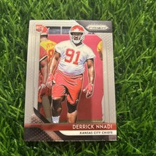 Derrick Nnadi Rookie 2018 Panini Prizm Base RC Chiefs #265 F54