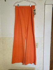Women  s 70  s High Waisted Pant Knit 35X33 Steven Wayne Deadstock W/ Tag Flare