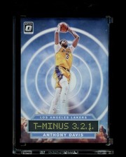 2019-20 Panini Donruss Optic T-Minus 3, 2, 1 Holo Prizm Anthony Davis #2 Lakers