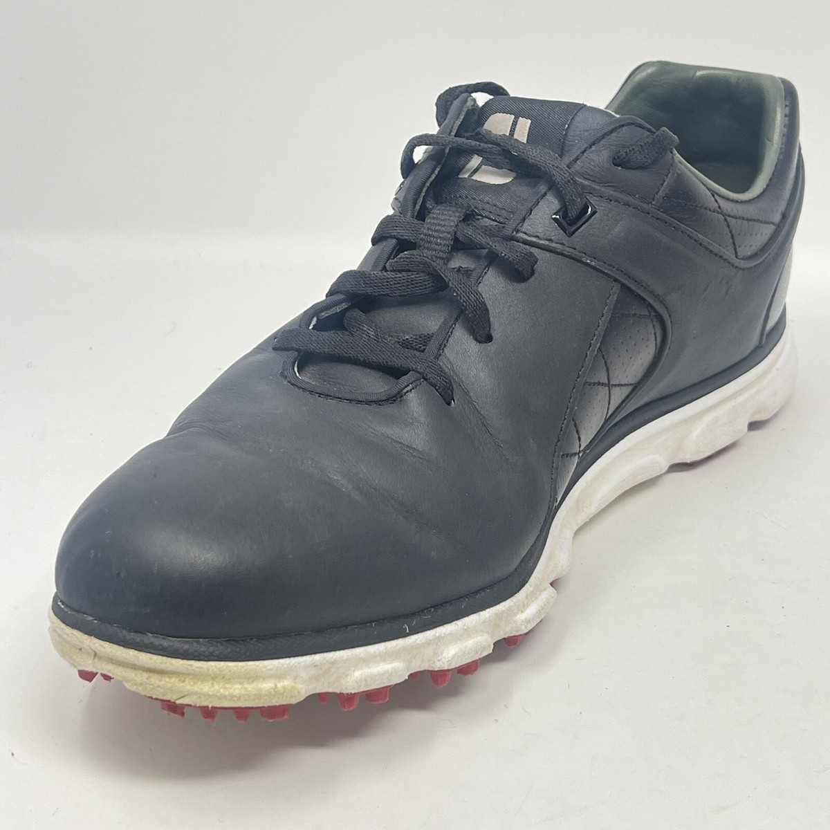 FootJoy Pro SL Golf Shoes Mens 8 M Black Spikeless Turf Classic FJ 53594 FootJoy Pro/SLX Carbon Golf Shoes Black 56917 - Carl main image 4