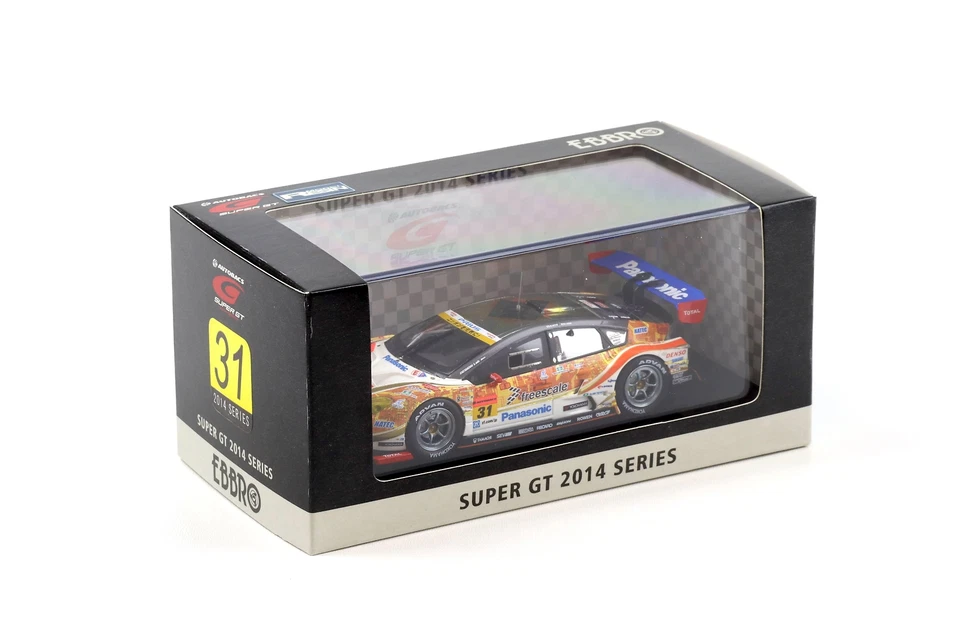 1:43 Ebbro Toyota Prius Eccellente GT300 Ogt Panasonic 2014 #31 Nitta / Saga - Immagine 3 di 3