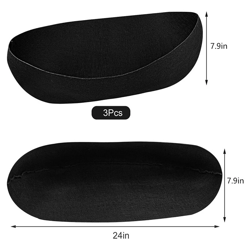 3Pcs Trough Coco Liner Planting Flower Wall Hanging Basket Planter Window Box XY - Image 3 of 4